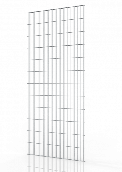 Wandelement für Gittertrennwand - Datencenter ECONFENCE® BASIC LINE ZINK 1000x2400