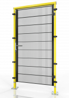 Drehtür für Maschinen-Schutzgitter ECONFENCE® BASIC LINE BT01 1000x2000 RAL1021-9005